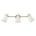 thumbnail image 1 of Golden Lighting Reeva 3-light Vanity in Modern Brass and Glossy Ecru shade, 1 of 10