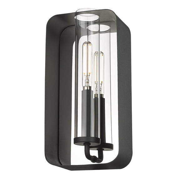 Wry Lighting Skye 1-light Wall Sconce in Natural Black