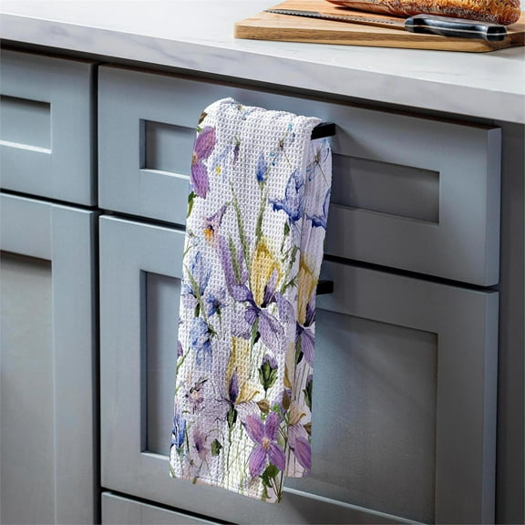 Golden Lilac Quick Dry Kitchen Towel, 18" x 30"