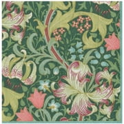 Golden Lily Forest Cocktail Napkins