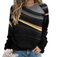 thumbnail image 1 of Golden Lines Mom Sweatshirt For Women Long Sleeve Pullover, 1 of 7