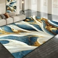 thumbnail image 1 of Golden Luxury Carpet Living Room Home Abstract Decoration Carpets Hotel Hall Large Area Rugs Rooms Decor Floor Mat tapis salon, 1 of 5