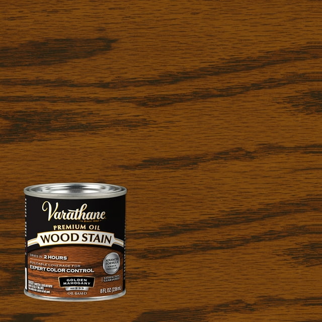 Golden Mahogany, Varathane Premium OilBased Interior Wood Stain211795