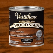 Golden Mahogany, Varathane Premium Oil-Based Interior Wood Stain-211795, Half Pint
