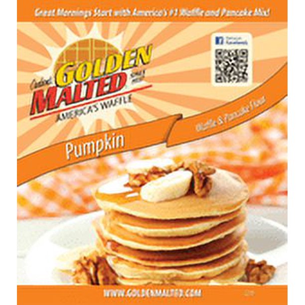 Golden Malted Pumpkin Waffle & Pancake Mix