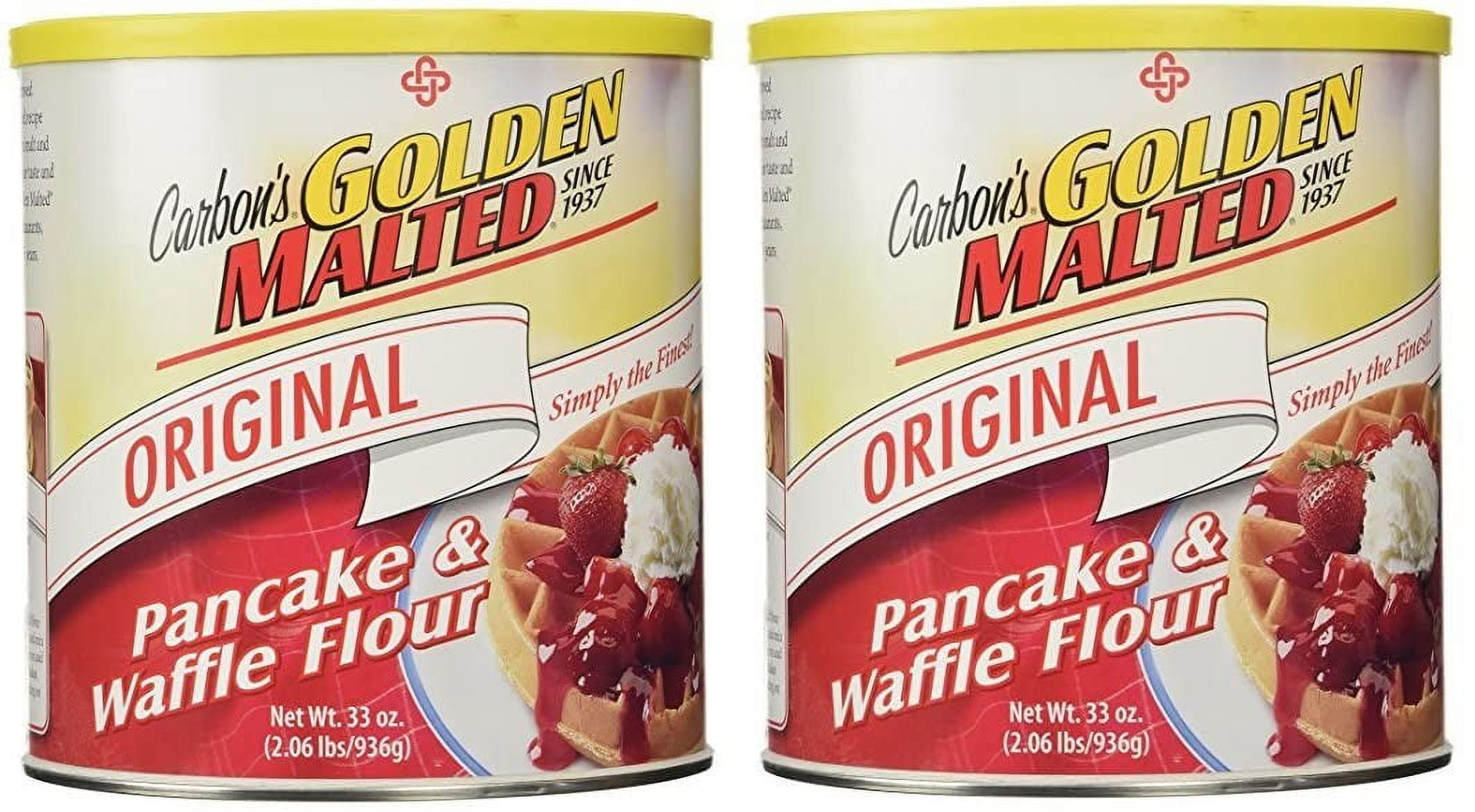 Golden Malted Waffle and Pancake Flour, Original (66 ounce)