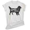 thumbnail image 1 of Golden Mama T-shirt, Unisex Women's Shirt, Golden Retriever Owner, Best Dog Mama Gift, Heather Ash, Medium, 1 of 6