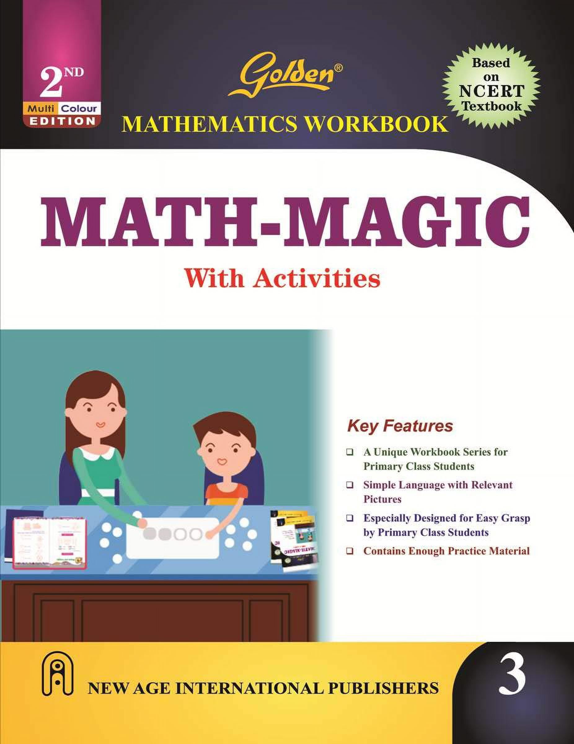 Golden Mathematics Workbook Math Magic With Activities For Class 3