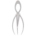 thumbnail image 1 of Golden Mean Calipers Golden Ratio Calipers Stainless Steel Eyebrow Ruler, 1 of 6