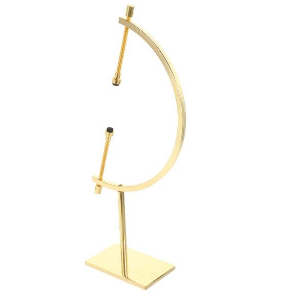 Alasum Round Crystal Stand Adjustable Sphere Holder for Practical Display in Jewelry Stores 1Pcs