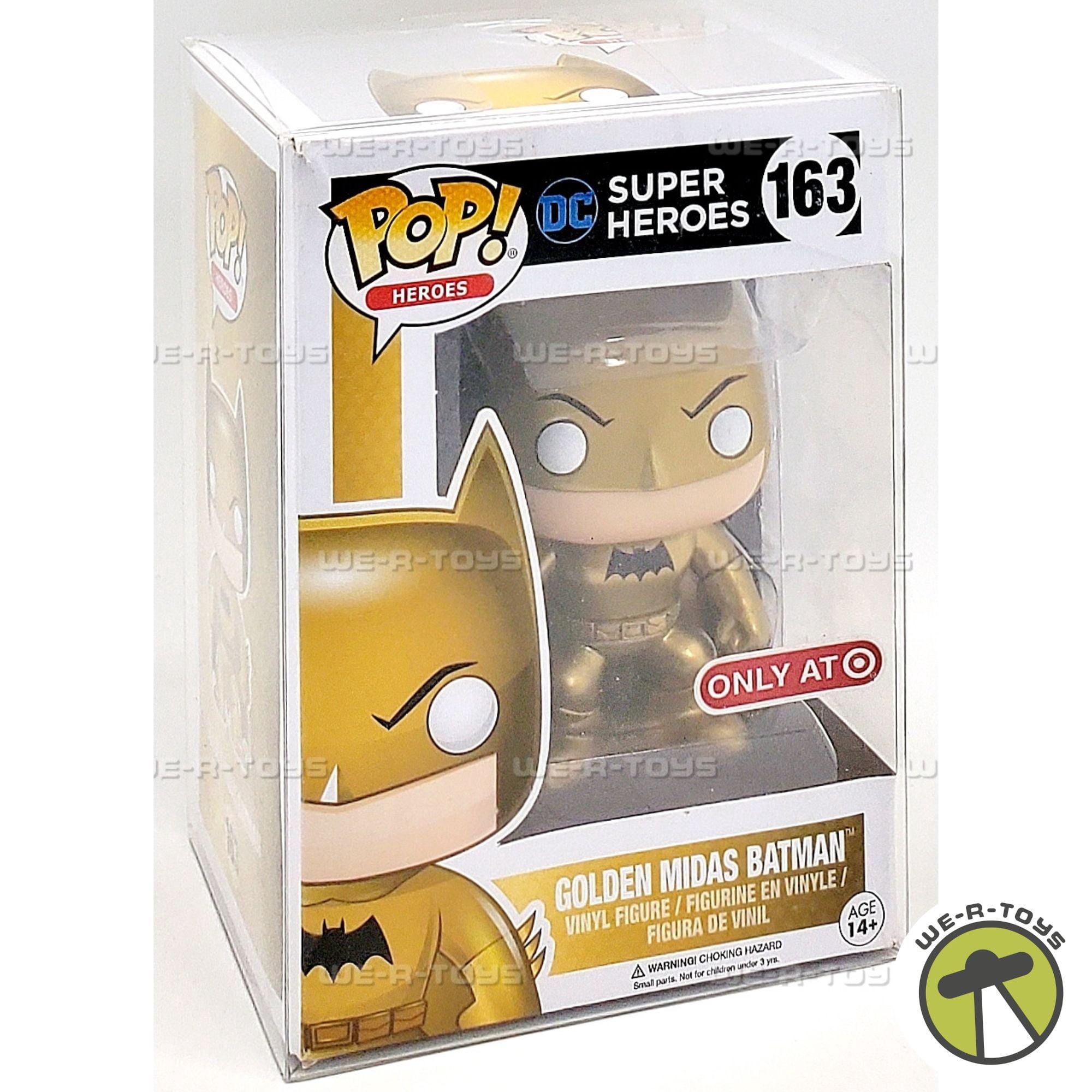 Funko POP Heroes DC Super Heroes Golden Midas Batman 163 Vinyl