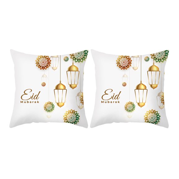 Golden Moon Peach Skin Pillowcase Ethnic Style Print Home Living Room Sofa Cushion Cushion 1