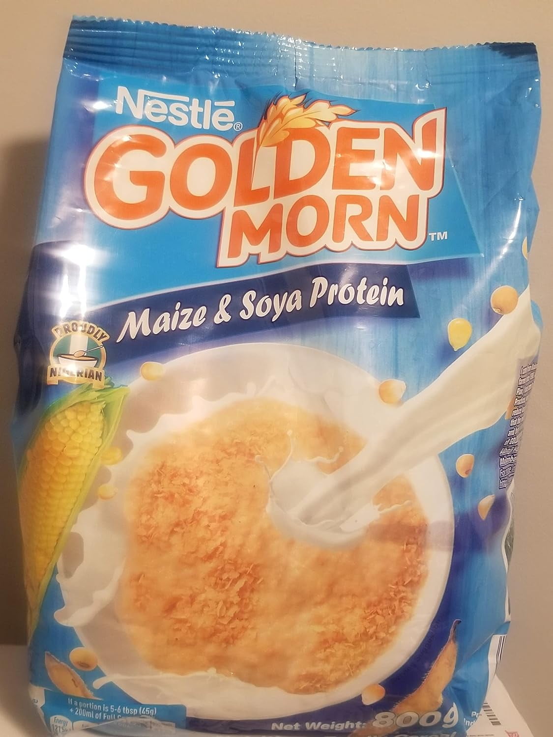 Golden Morn Maize and Soya Protein Cereal 800g