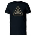 thumbnail image 1 of Golden Mystical Geometric Art T-Shirt Men -Image by Shutterstock, Male Medium, 1 of 4