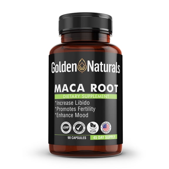 Golden Naturals Maca Root, 20:1 Concentrated Extract, Reproductive Health Support