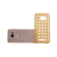 thumbnail image 1 of Golden New Fashion Designer Samsung Galaxy S7 Edge Case Luxury Crystal Diamond Vintage Transparent Shockproof Soft Slim TPU Bling Case Cover Rhinestone Case, 1 of 2