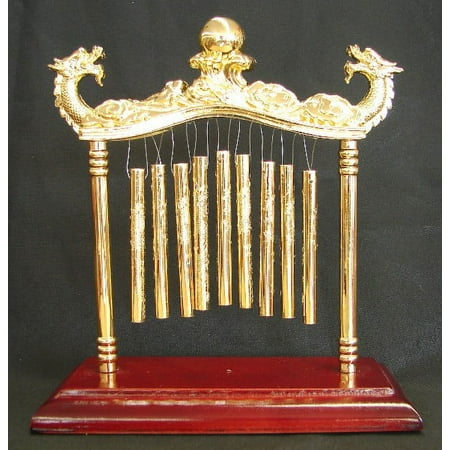 Golden Nine-Rod Dragon Wind Chime