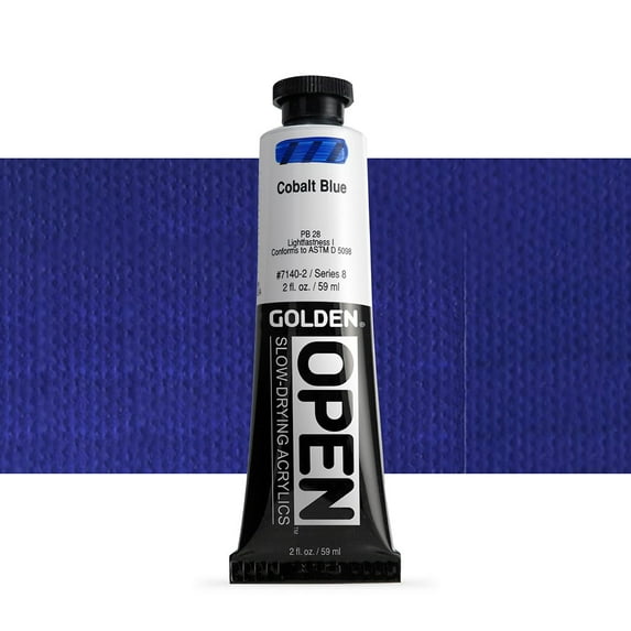 Golden? OPEN Acrylic, 2 oz., Cobalt Blue