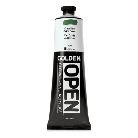 Golden OPEN Acrylic Color, 5 oz. Tube, Cobalt Green