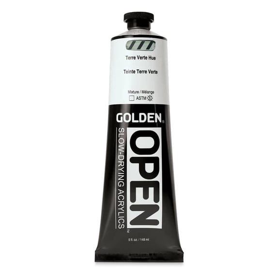 Golden OPEN Acrylic Color, 5 oz. Tube, Terre Verte Hue