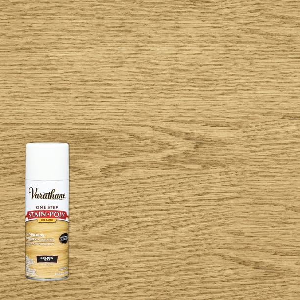 Golden Oak, Varathane Stain + Polyurethane Oil-Based, Semi-Gloss ...
