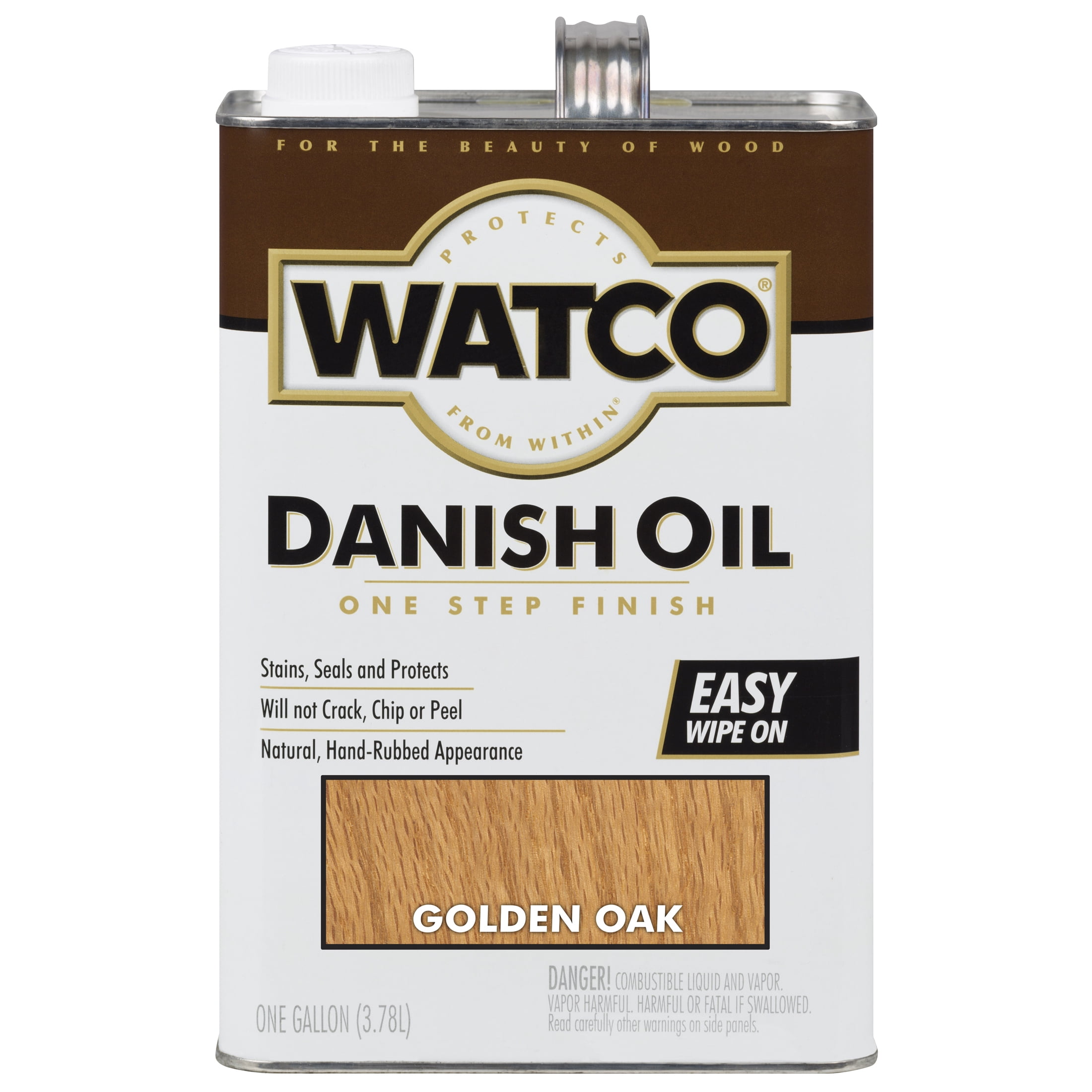 2 Pack, Golden Oak, Watco Danish Oil - 65131, Gallon