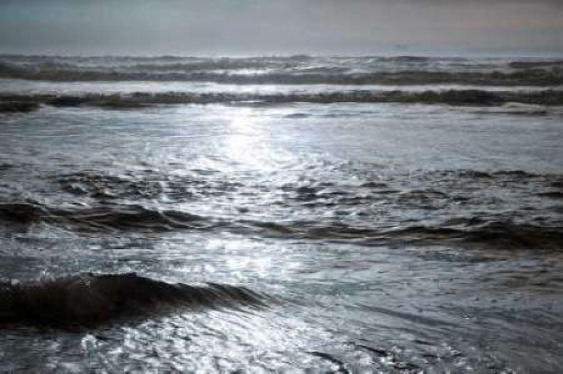 Golden Ocean I Canvas Art - Vitaly Geyman (24 x 36)