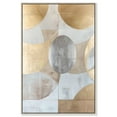 thumbnail image 1 of Golden Orb II Canvas Textured Digital Art by Art Remedy, Silver Frame, 30 x 45, 1 of 7