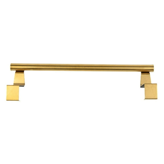 Golden Over Door Towel Holder Rack Bathroom Rail Cupboard Hanger Kitchen Hook Bathroom Hardware Towel Bars Home Improvement