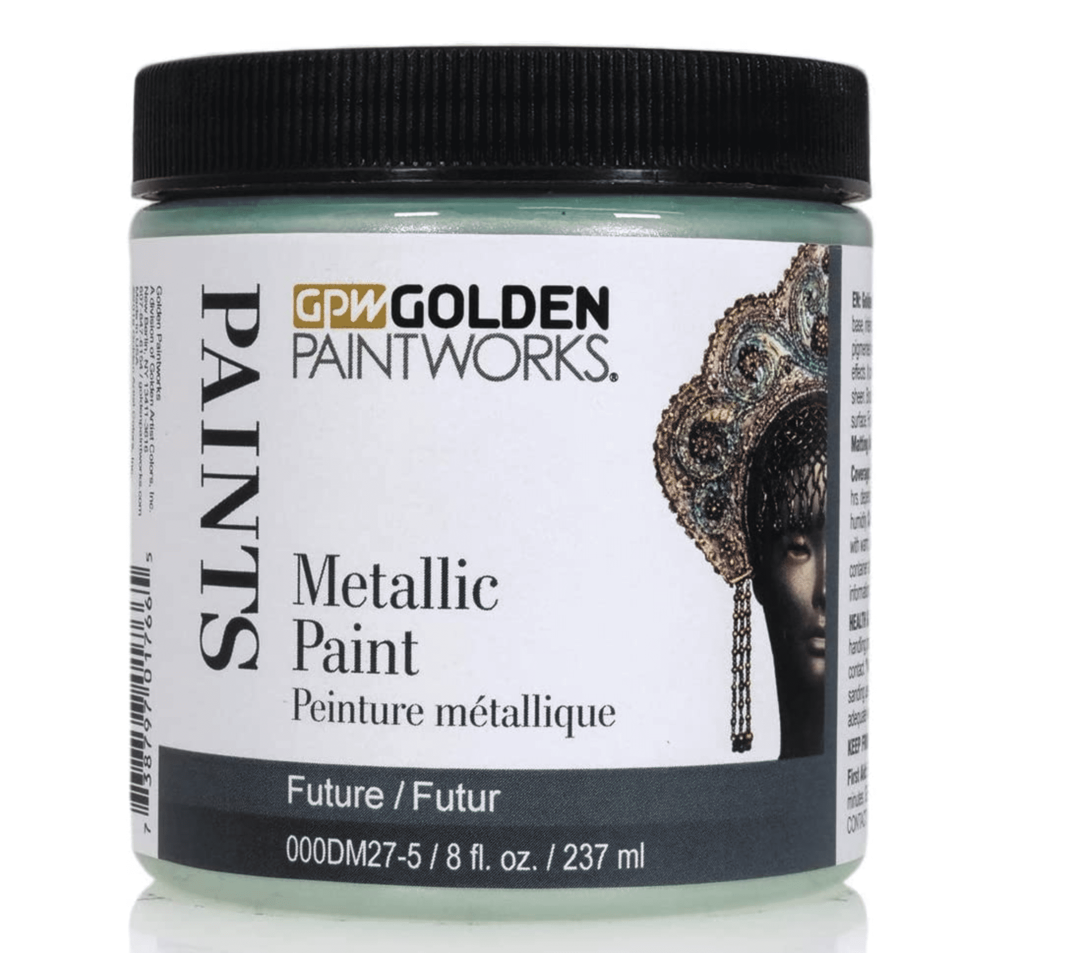 Golden Paintworks Metallic Paint, 8 ounce jar, Future (DM27-5)