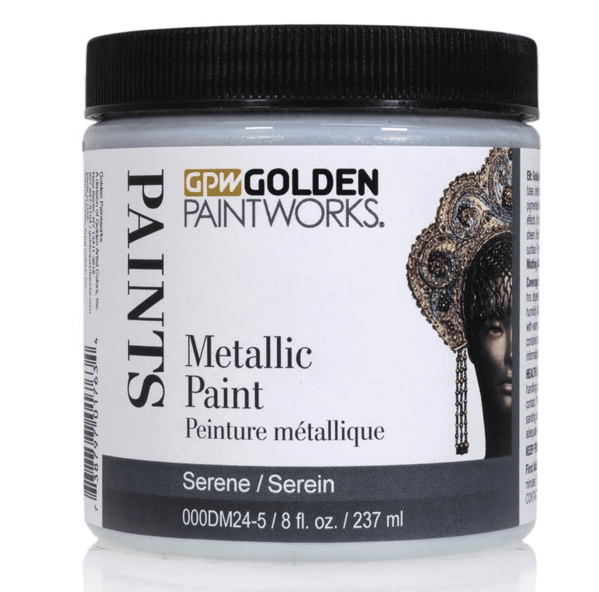 Golden Paintworks Metallic Paint, 8 ounce jar, Serene (DM24-5)