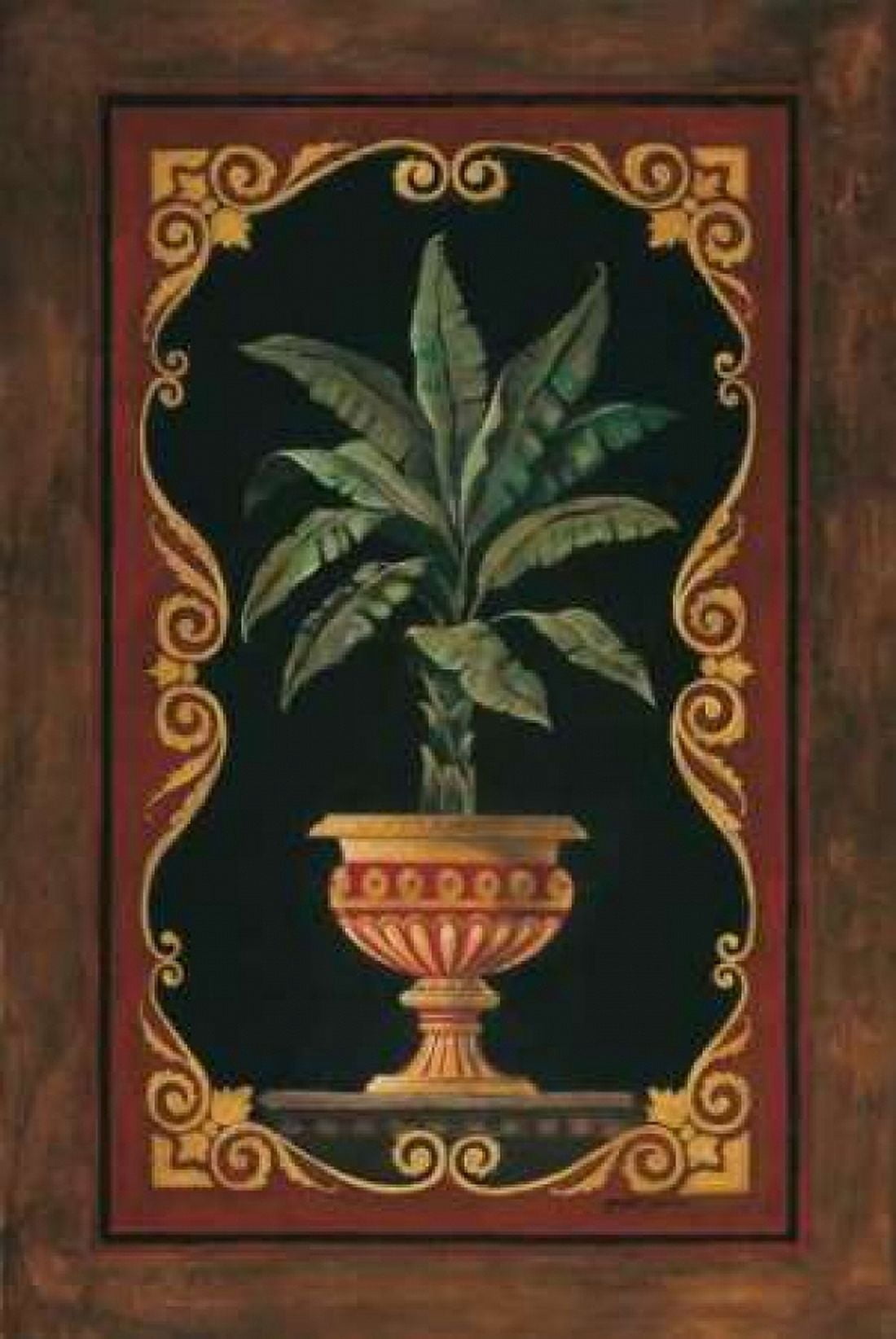 Golden Palm Canvas Art - Gregory Gorham (24 x 36)
