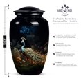 thumbnail image 1 of Golden Peacock In Blooming Forest Funeral Urn Ashes For Adult Human Ashes - 10Inch Large Burial Urns For Ashes - Crematory Urns Adult - Human Memorial Funeral Urn For Peaceful Farewell, 1 of 1