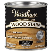 Golden Pecan, Varathane Premium Oil-Based Interior Wood Stain-211757, Half Pint