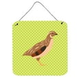thumbnail image 1 of Golden Phoenix Quail Green Wall or Door Hanging Prints, 6 x 6 in., 1 of 1
