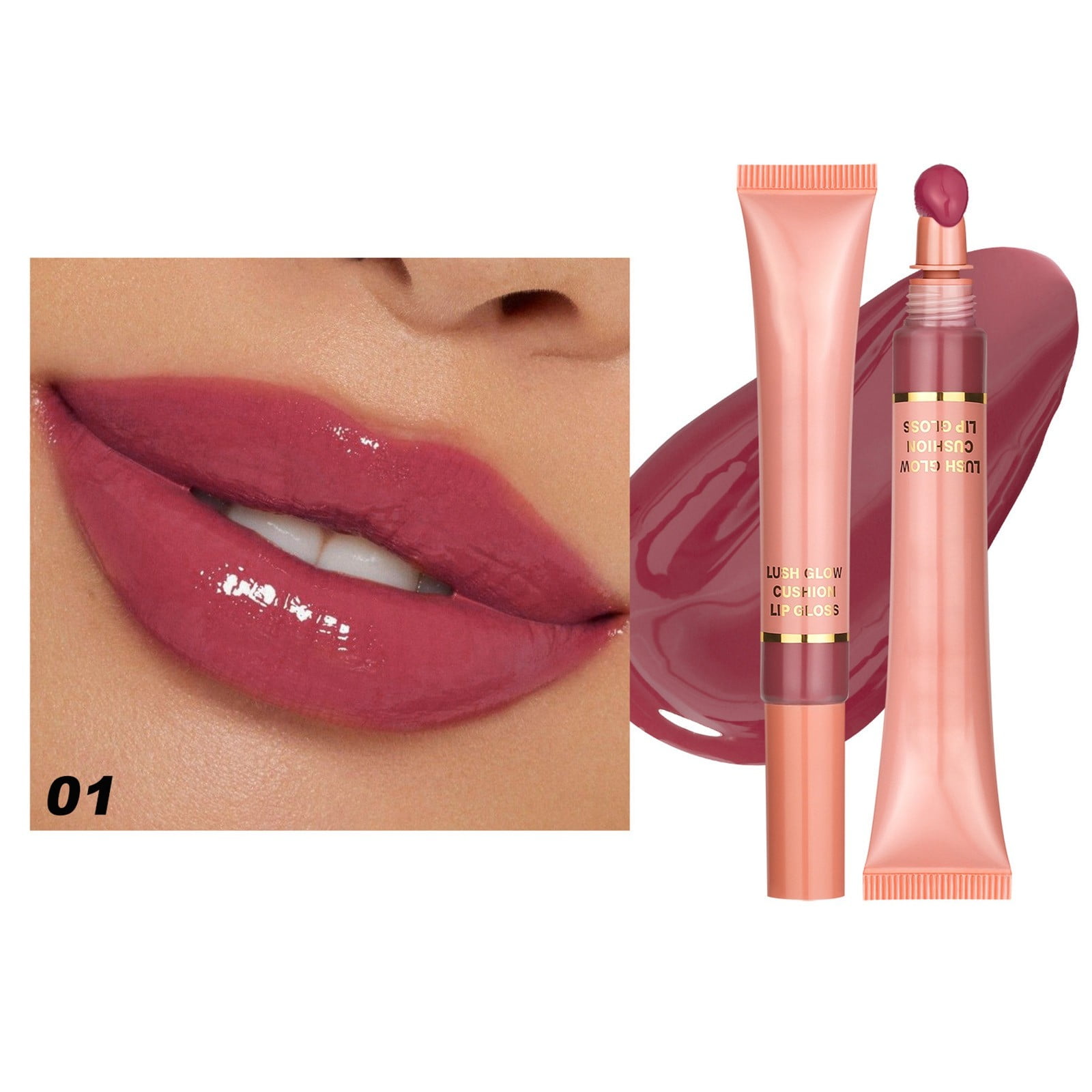 Lip Gloss Compact Light Lip Gloss Pigment Lip Shiner Fruit Lip Gloss Pack Colors Lip Gloss And Lipstick Gloss Base Gel Lip Gloss Containers with Wand Cap Making Cosmetics Lip Gloss Base Lip