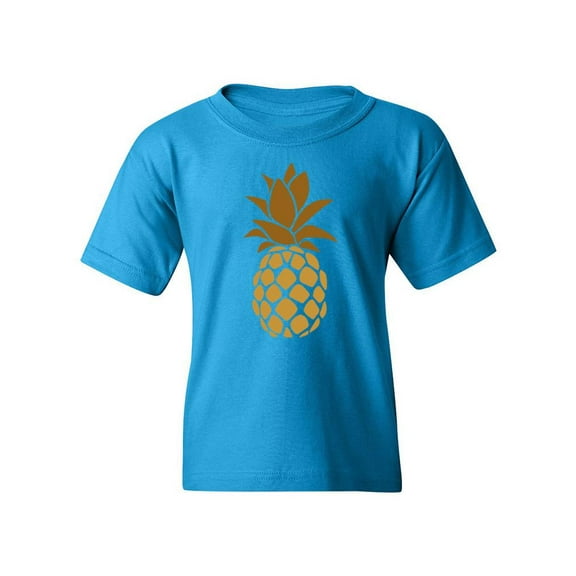 Golden Pineapple T-Shirt Juniors -SPIdeals Designs,  Small