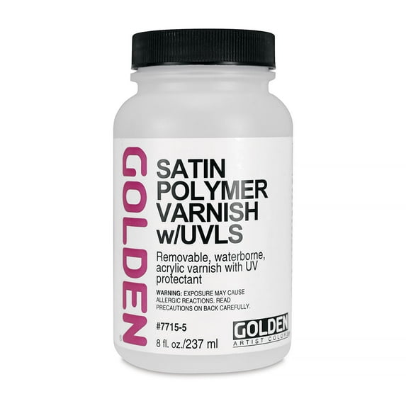 Golden Polymer Varnish 8oz-Satin