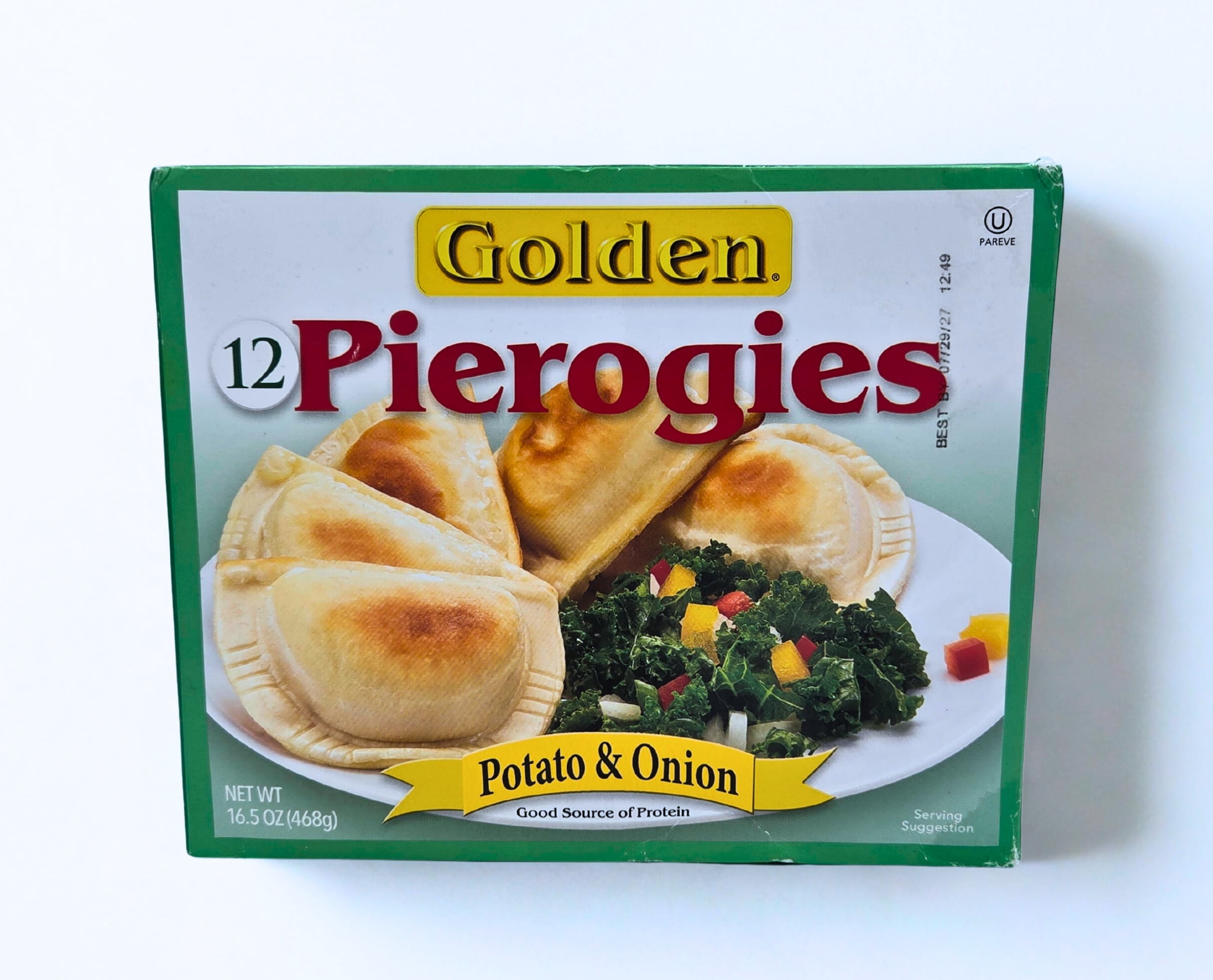 Golden Potato and Onion Pierogies, 16 Ounce, 12 per Case