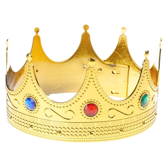 Golden Princed and King Crowns Royal King Crown Medieval Costume Accessories