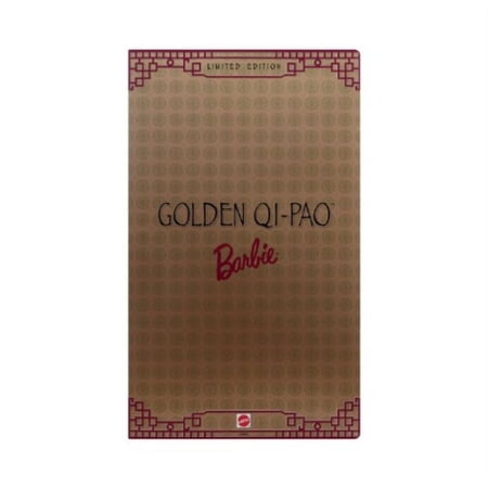 Golden Qi-Pao Barbie Doll Limited Edition 20866 Mattel 1998 NEW