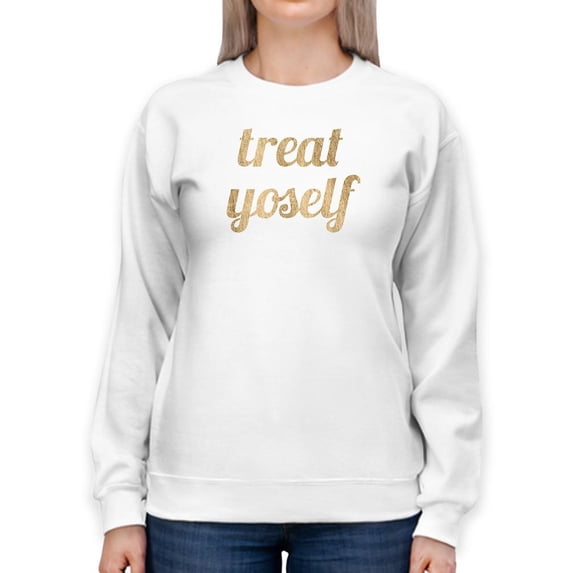 Golden Quote Ix Sweatshirt Women -Anna Hambly Designs, Female XX-Large