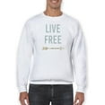 thumbnail image 1 of Golden Quote Viii Sweatshirt Men -Anna Hambly Designs, Male XX-Large, 1 of 4