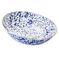 thumbnail image 1 of Golden Rabbit Enamelware Cobalt Swirl Pattern - 5 qt Catering Bowl - Golden Rabbit Enamelware, 1 of 4