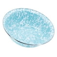 thumbnail image 1 of Golden Rabbit Enamelware Sea Glass Pattern - 4 qt Serving Bowl - Golden Rabbit Enamelware, 1 of 4