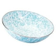 thumbnail image 1 of Golden Rabbit Sea Glass Enamelware 5 qt. Serving Bowl, 1 of 2