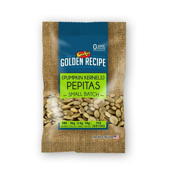 Gurley's Golden Recipe Pepitas, Raw Pumpkin Kernels, 3.2 oz