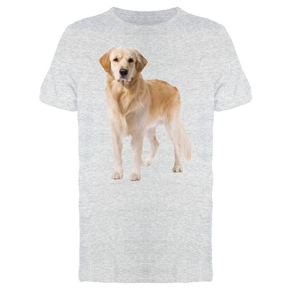 Golden Retriever Adult Standing T-Shirt Men -Image by Shutterstock, Male x-Large