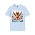 thumbnail image 1 of Golden Retriever Angel Unisex Softstyle T-Shirt, 1 of 10