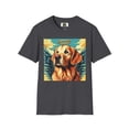 thumbnail image 1 of Golden Retriever Angel Unisex Softstyle T-Shirt, 1 of 10
